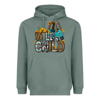 Sage wild child kids car Heavyweight Hoodie - OliviaCreatesArt