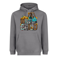 Wild Child Kids Car Heavyweight Hoodie | Teevron