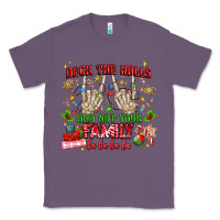 Lavender deck the halls and not your family Classic Tee - MaliasSmallBusiness