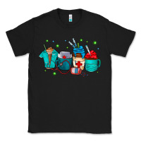 Black nurse drink coffee Classic Tee - CowhideDigitalArt