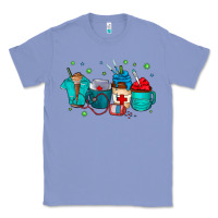 Colony Blue nurse drink coffee Classic Tee - CowhideDigitalArt