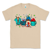 Mushroom nurse drink coffee Classic Tee - CowhideDigitalArt