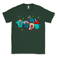 Sports Green nurse drink coffee Classic Tee - CowhideDigitalArt
