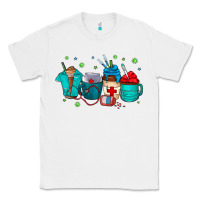 White nurse drink coffee Classic Tee - CowhideDigitalArt