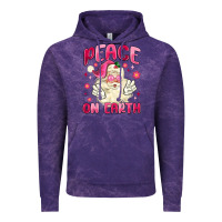Cloud Purple peace on earth Vintage Hoodie - MaliasSmallBusiness