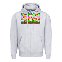 Heather Grey cute sheep Zipper Hoodie - TumblerDesignByShophia