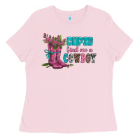 Bubblegum Pink velantines day cupid find me a cowboy Ladies Tee - AdoDesignShop