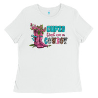 White velantines day cupid find me a cowboy Ladies Tee - AdoDesignShop
