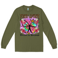 Army Green free spirit dream on dreamer Long Sleeve Tee - Artiststas