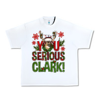 White You serious clark deer Urban Heavy Tee - NancyCooperArtShop