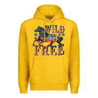 Lemon Wild and free 4th of july Premium Hoodie - CowGirlArtShop