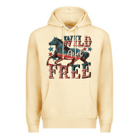 Pina Colada Wild and free 4th of july Premium Hoodie - CowGirlArtShop