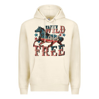 Tofu Wild and free 4th of july Premium Hoodie - CowGirlArtShop