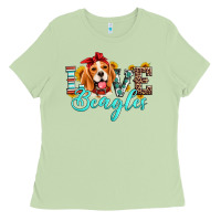 Matcha love beagles Ladies Tee - Artiststas