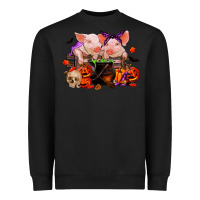 Black halloween pigs Heavyweight Sweatshirt - RanaPortraitStore