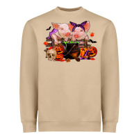 Mushroom halloween pigs Heavyweight Sweatshirt - RanaPortraitStore