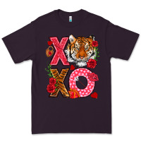 Plum xoxo with tiger Premium Tee - NancyCooperArtShop