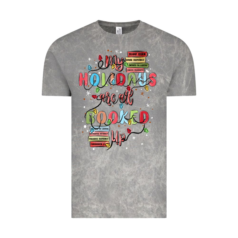 My Holidays Are All Booked Up Vintage Tee by MaliasSmallBusiness | Teevron