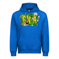 Cobalt St. Patricks Day Cna Urban Hoodie - CowhideDigitalArt