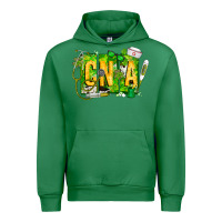 Emerald St. Patricks Day Cna Urban Hoodie - CowhideDigitalArt