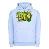 Pigment Grape Ice St. Patricks Day Cna Urban Hoodie - CowhideDigitalArt