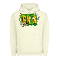 Pigment Pistachio St. Patricks Day Cna Urban Hoodie - CowhideDigitalArt