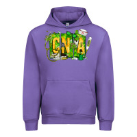 Tulip St. Patricks Day Cna Urban Hoodie - CowhideDigitalArt