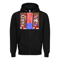 Black party in the usa Zipper Hoodie - TumblerDesignByShophia