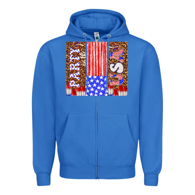 Party In The Usa Zipper Hoodie by TumblerDesignByShophia | Teevron