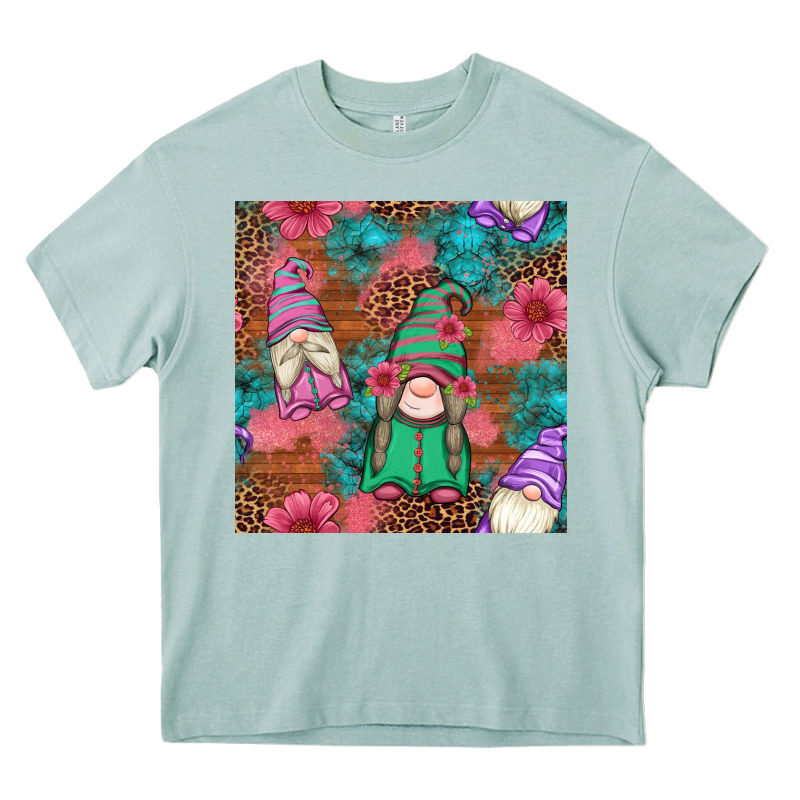 Floral Easter Gnomes Seamless Pattern Heavy Core Tee by Artiststas | Teevron