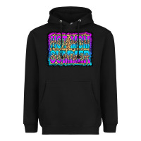 Black Hot Mom Summer Leopard Heavyweight Hoodie - CowCowDesign