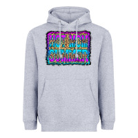 Heather Grey Hot Mom Summer Leopard Heavyweight Hoodie - CowCowDesign