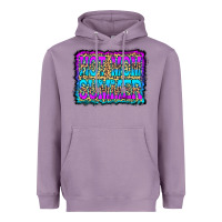 Lavender Hot Mom Summer Leopard Heavyweight Hoodie - CowCowDesign