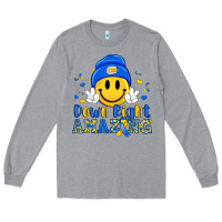 Heather Grey down right amazing Long Sleeve Tee - Artiststas