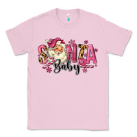 Bubblegum Pink Santa Baby Pink Christmas Classic Tee - MaliasSmallBusiness