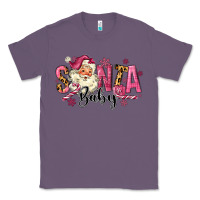 Lavender Santa Baby Pink Christmas Classic Tee - MaliasSmallBusiness