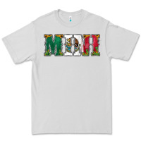 Dove Grey mexican flag mini Premium Tee - Jasminsmagicworld