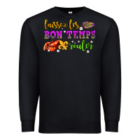 Black laissez les bon temps rouler olivia  (1) Premium Sweatshirt - OliviaCreatesArt