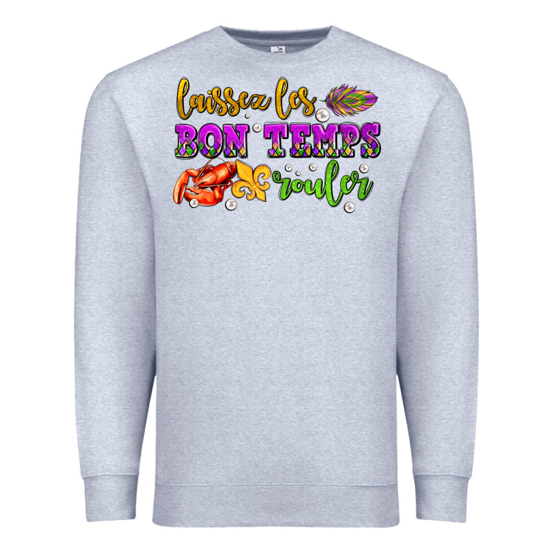 Laissez Les Bon Temps Rouler Olivia  (1) Premium Sweatshirt by OliviaCreatesArt | Teevron