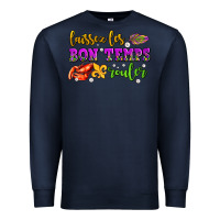 Navy laissez les bon temps rouler olivia  (1) Premium Sweatshirt - OliviaCreatesArt