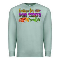 Seafoam laissez les bon temps rouler olivia  (1) Premium Sweatshirt - OliviaCreatesArt