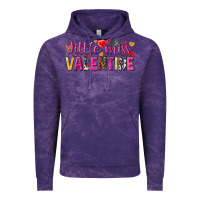 Cloud Purple little miss valentine Vintage Hoodie - NancyCooperArtShop