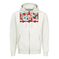 Cute Pig Zipper Hoodie | Teevron