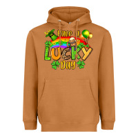 Meerkat St. Patrick's Have a lucky day Heavyweight Hoodie - OliviaCreatesArt