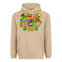Mushroom St. Patrick's Have a lucky day Heavyweight Hoodie - OliviaCreatesArt