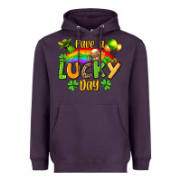 Plum St. Patrick's Have a lucky day Heavyweight Hoodie - OliviaCreatesArt