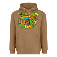 Toasted Coconut St. Patrick's Have a lucky day Heavyweight Hoodie - OliviaCreatesArt