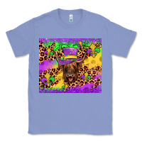 Colony Blue highland cow mardi gras tumbler Classic Tee - JahusDesignShop