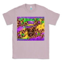 Lilac highland cow mardi gras tumbler Classic Tee - JahusDesignShop