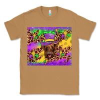 Toasted Coconut highland cow mardi gras tumbler Classic Tee - JahusDesignShop